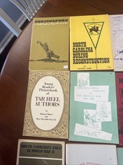 North Carolina History Lot 17 Small Books 1960’s-1980’s