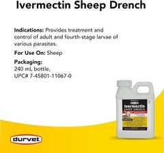 Essential Ivermectin Sheep Drench 8 fl oz – For Healthy & Productive Livestock