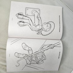 Toy Story Woody Buzz Lightyear Disney Pixar Activity Color Coloring Book bendon