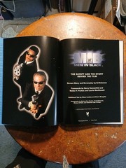 MEN IN BLACK- The Script And The Story Behind The Film- 1st Ed. HC/DJ EX-LIBRIS