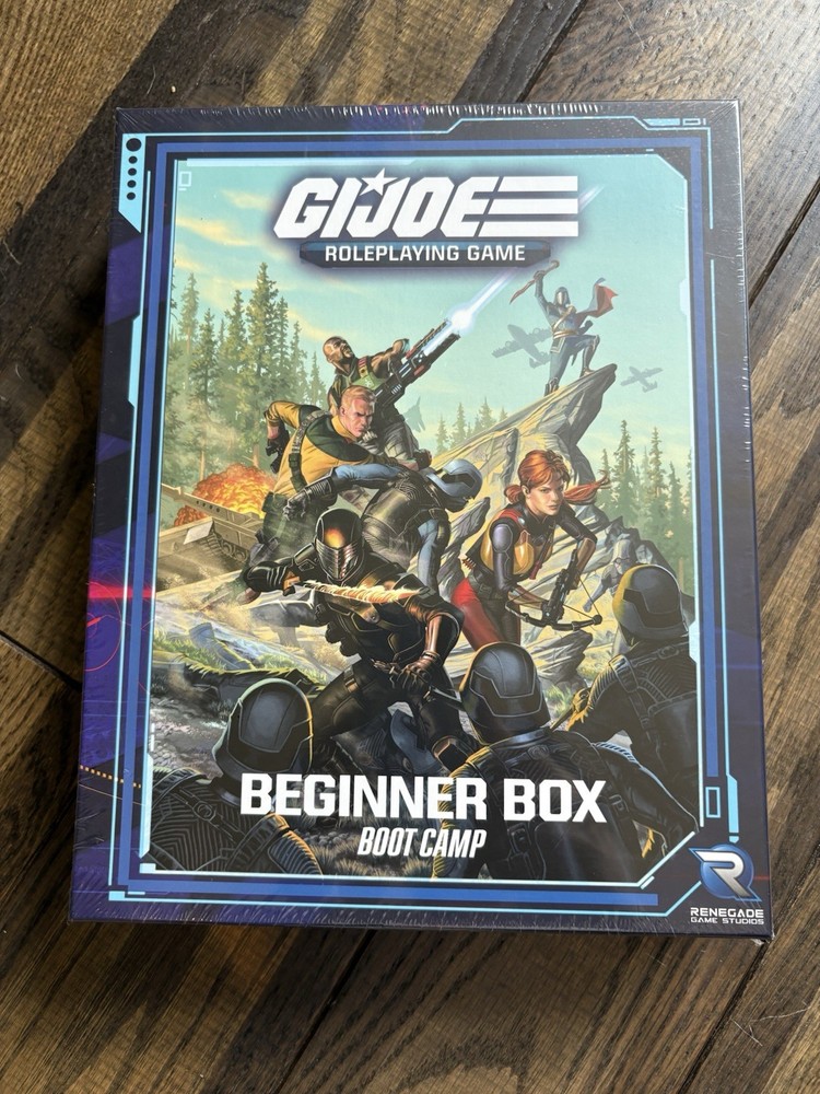 G.I. JOE Roleplaying Game: Boot Camp Beginner Box – SEALED