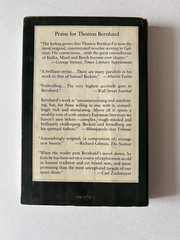 Thomas Bernhard / CONCRETE 1st US Edition (1984) Hardcover