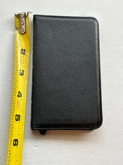 Oxford KJV New Testament Psalms Bible Pin Seal Morocco Leather Onyx 0149x soft