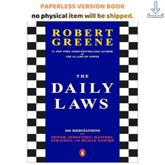 The Daily Laws: 366 Meditations on Power, Seduction, Mas, Robert Greene 2021
