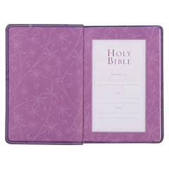 KJV Holy Bible, Compact Faux Leather Red Letter Edition – Ribbon Marker, King