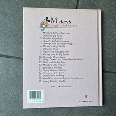 Disney Mickey’s Young Reader Library Hardcover Books , Vol 1-4 & Vol 6-10