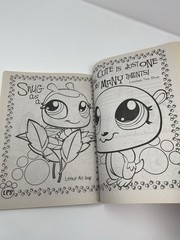 2010 Littlest Pet Shop Jumbo Coloring & Activity Book LPS – New Old Stock Unused