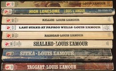 Western Action Adventure Lot of 8 Paperback by Louis Lamour