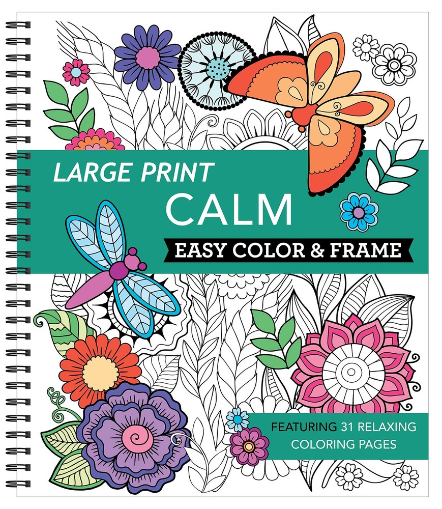 Calming Coloring Book For Adults 31 Pages Sea Shells Flowers Mandalas Feathers