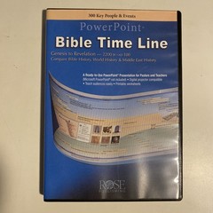 Bible Time Line Power Point : Genesis to Revelation by Rose Publishing (2009,…