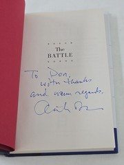 The Battle Arthur C. Brooks Signed Hardcover 2010 Politics Free Enterprise