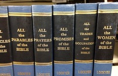 All the …. of the Bible Series H Lockyer 15 Vs Zondervan HBs 1969-73 VG 290611