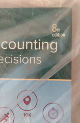 Financial and Managerial Accounting 8th ed. Loose-Leaf, John J Wild, Ken W Shaw