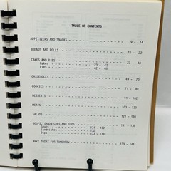 Mercer County Hospital Auxiliary Cookbook Mercer County Iowa 144 Pages