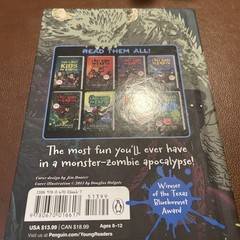 THE LAST KIDS ON EARTH Series, 1-6, Hardcover NETFLIX Original (book 4 paper )
