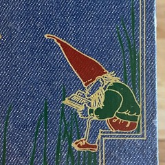 Vintage Gnome Gnotebook Hard Bound Book With Lined Pages Journal Avenel Books