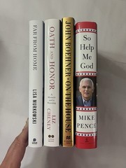 Hardcover Autobiography Lot ~ Liz Cheney, Mike Pence, Lisa Murkowski, & MORE