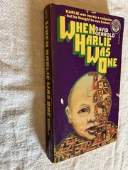 When Harlie Was One By David Gerrold 1975 Ballantine Paperback