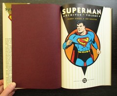 Archive Editions Superman Archives volumes 1-4 & 6-7 Hardcover w/dj VG