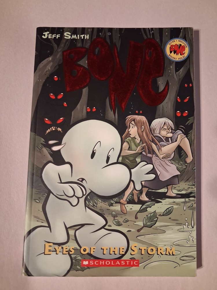 Bone: Eyes Of The Storm by Jeff Smith Graphic Novel 3 Scholastic