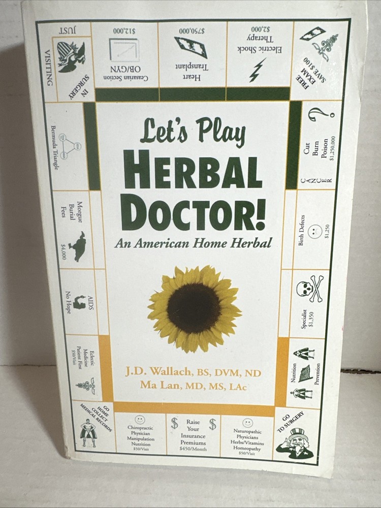 Lets Play Herbal Doctor by Joel Wallach and Ma Lan (2001, Trade Paperback)