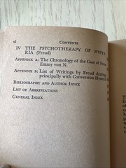 Vintage Freud Psychology 4-Book Lot: Dreams, Psychoanalysis & Hysteria Paperback
