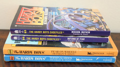 Vintage 90s HARDY BOYS BOOK LOT #102 108 Case Files #88 93 Franklin Dixon Books