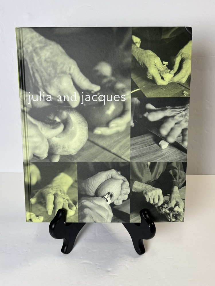 Julia & Jacques Cooking at Home Hardcover Large Cookbook 11″x9.5″