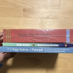 Yoga Book Lot: Sutras of Patanjali, Theme Weaver 2nd Ed, Hatha Pradipika