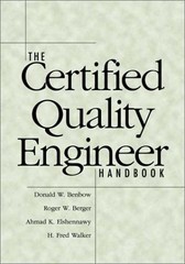 The Certified Quality Engineer’s Handbook