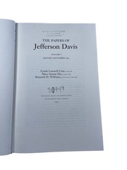 The Papers of Jefferson Davis Vol 9 Crist Dix 1997 First Printing History LSU