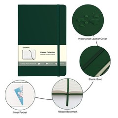 12 Pack Lined Journal Notebooks for & Men, 240 Pages, Medium 5.5″ x 8.3″, Har…