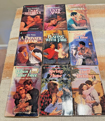 Bookseller Bargain Lot #103 HQN 80s Vintage Super Romance Lot of 63 PBs 300-388