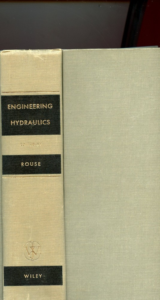 Engineering Hydraulics, 4th Conference, Iowa Institute of Research, HC Book, ’49