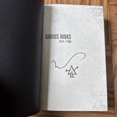 Blackstone Fortress Ascension Darius Hinks Limited Edition Signed Hardcover