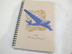 Vintage 1998 Hughes Aircraft Company History planner Calendar Book