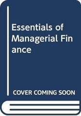 Essentials of managerial finance, Weston, J. Fred, Very Good Book
