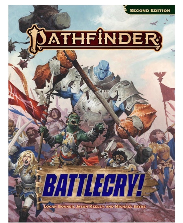 Pathfinder Battlecry! Pocket Edition – Tabletop RPG Rulebook | 6.7″ x 8.4″ Softc
