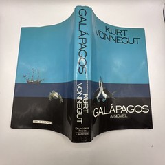 Kurt Vonnegut GALAPAGOS vintage 1985 1st edition Hardback Dust Jacket