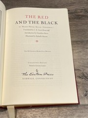 The Red and the Black By Stendhal Easton Press Collector’s Edition 1980 NICE