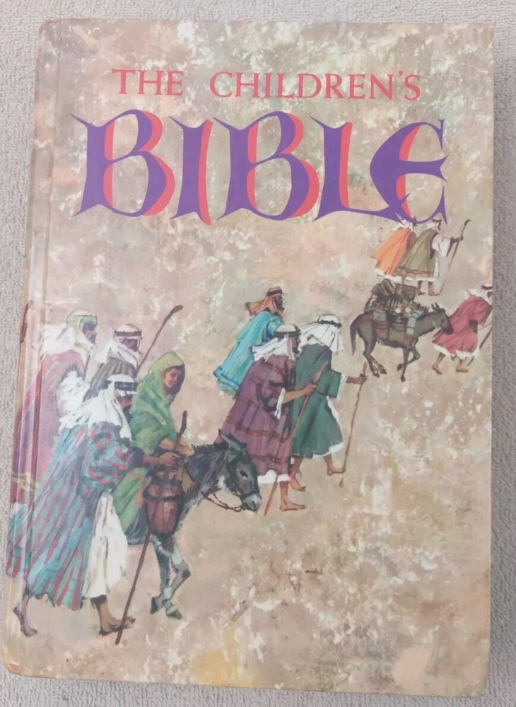 Children’s Illustrated Bible: A Full-Color Bible for Kids by Golden Books GUC