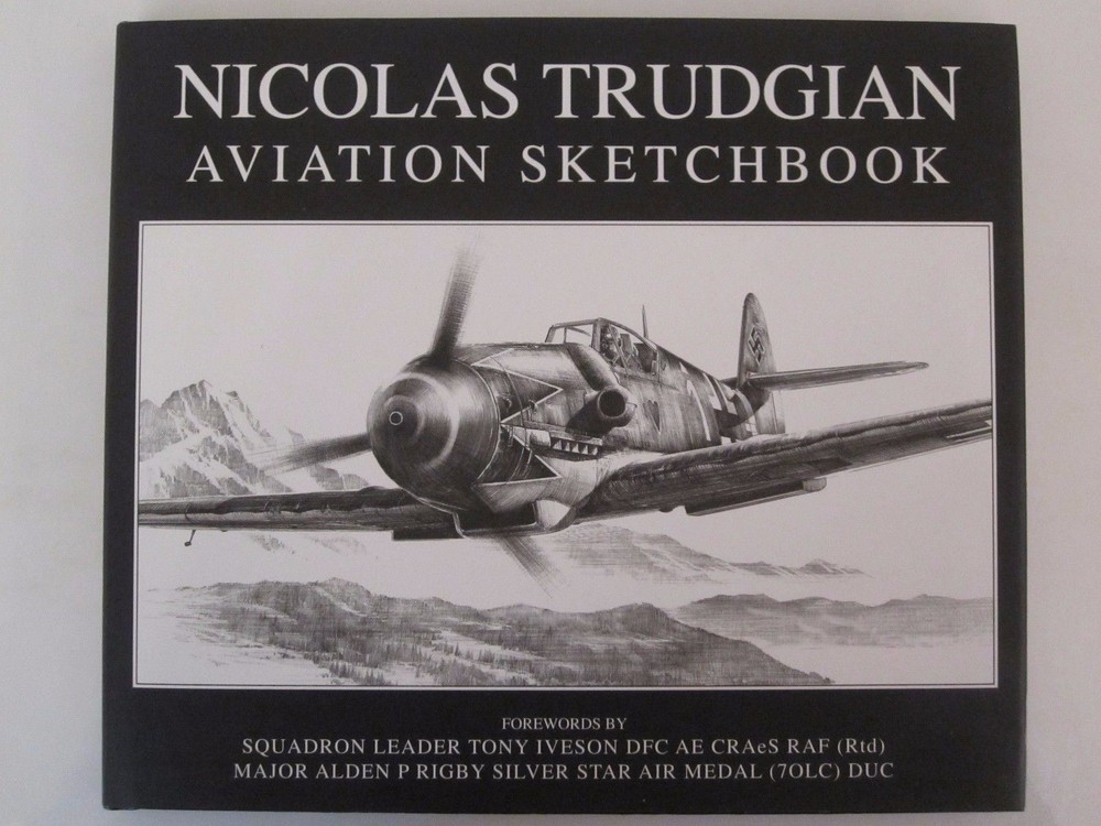 Nicolas Trudgian Aviation Sketchbook – 112 pages, great pencil drawings