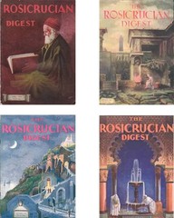 The Rosicrucian Digest 1916-1944. 275 issues on DVD/USB (AMORC occult mysticism)