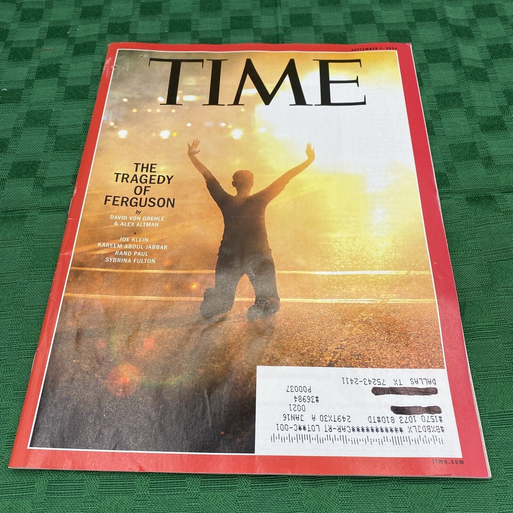 Time September 1 2014 The Tragedy of Ferguson [Single Issue Magazine]