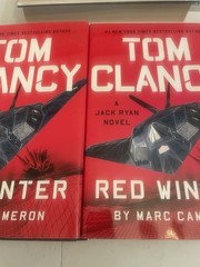 Lot of 8 TOM CLANCY Books by MARC CAMERON Hardcover &Dust Jacket Red Winter MORE