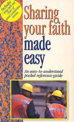 Sharing Your Faith Made Easy by Water, Mark, Acceptable Book