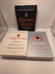 Yuval Noah Harari Box Set – Sapiens Homo Deus 21 Lessons for 21st by VINTAGE
