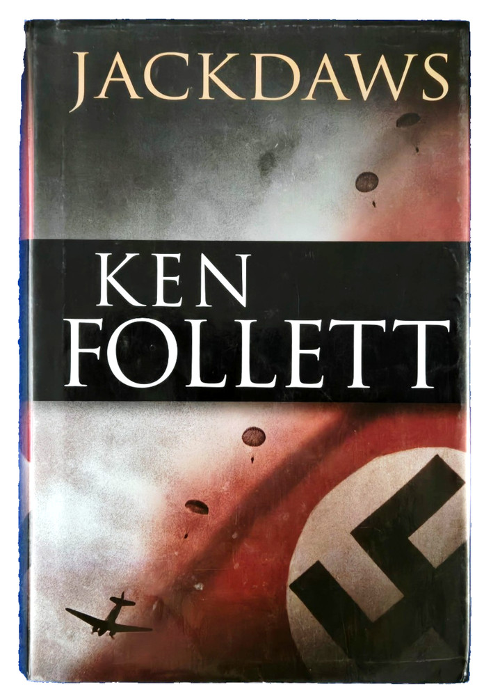 JACKDAWS: BY KEN FOLLET HARDCOVER BOOK SHIPS FREE