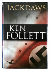 JACKDAWS: BY KEN FOLLET HARDCOVER BOOK SHIPS FREE