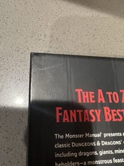 Dungeons & Dragons Book Lot Monster Manual + Player’s Handbook D&D Hardcover